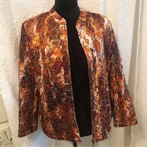 TanJay Autumn Fall Color Jacket Coat with zipper